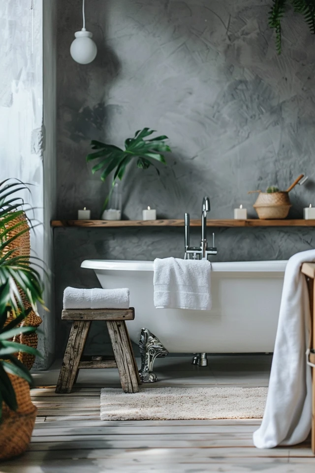 Timeless Slate Bathroom Flooring Ideas