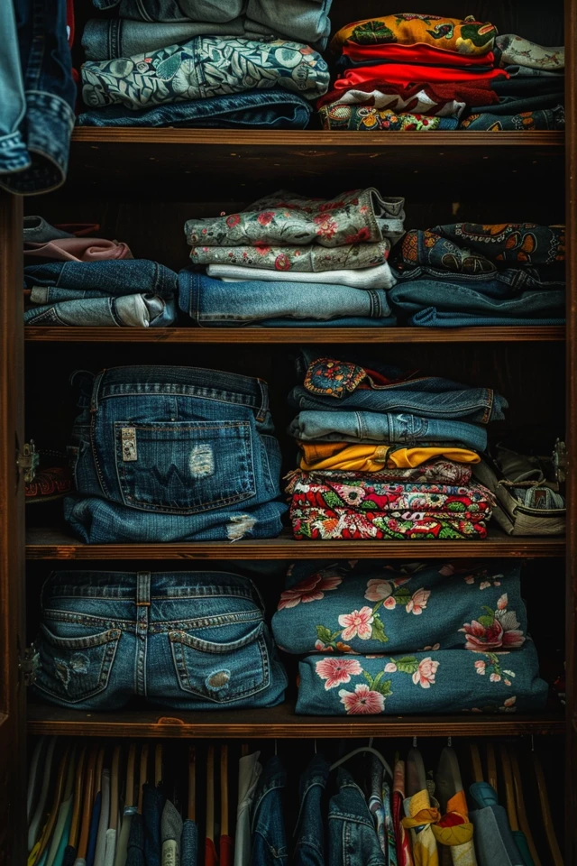 Denim Organizing Tips: My Top Jeans Storage Ideas - photo 2