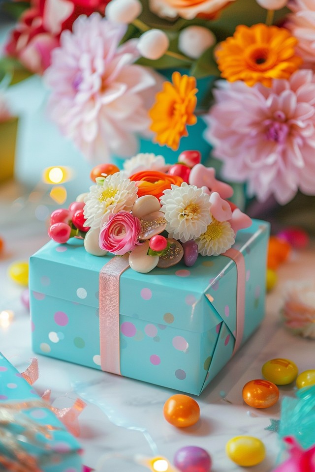 DIY Candy Gift Boxes and Bouquets