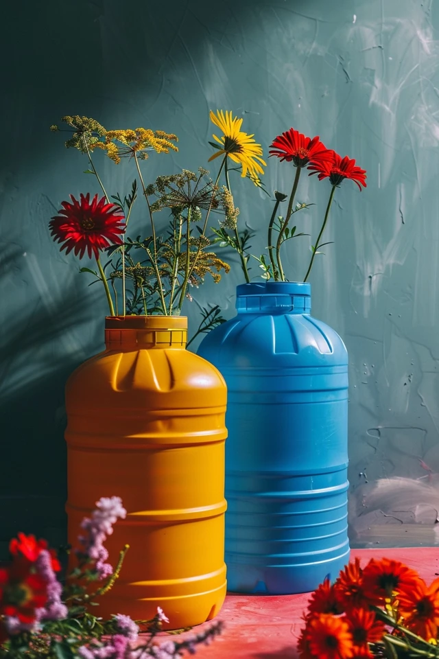 Stylish and Functional Water Jug Storage