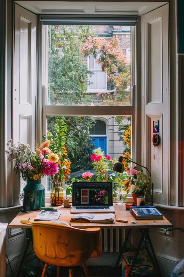 DIY Bay Window Desk Ideas