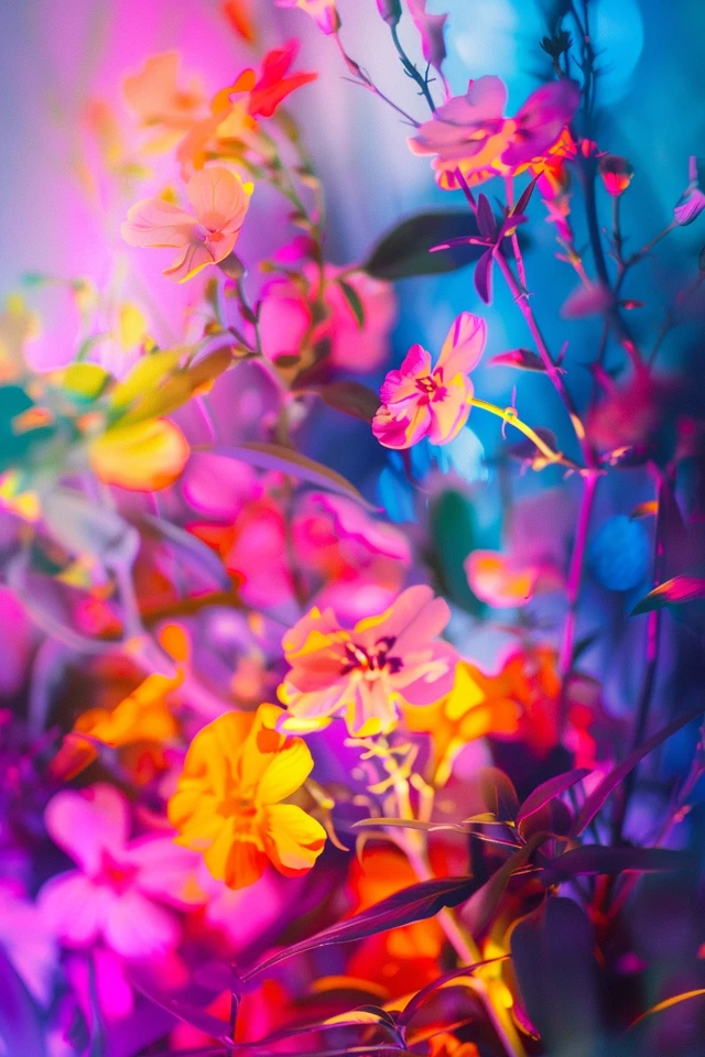 Bright Neon Painting Ideas for Vibrant Artwork
