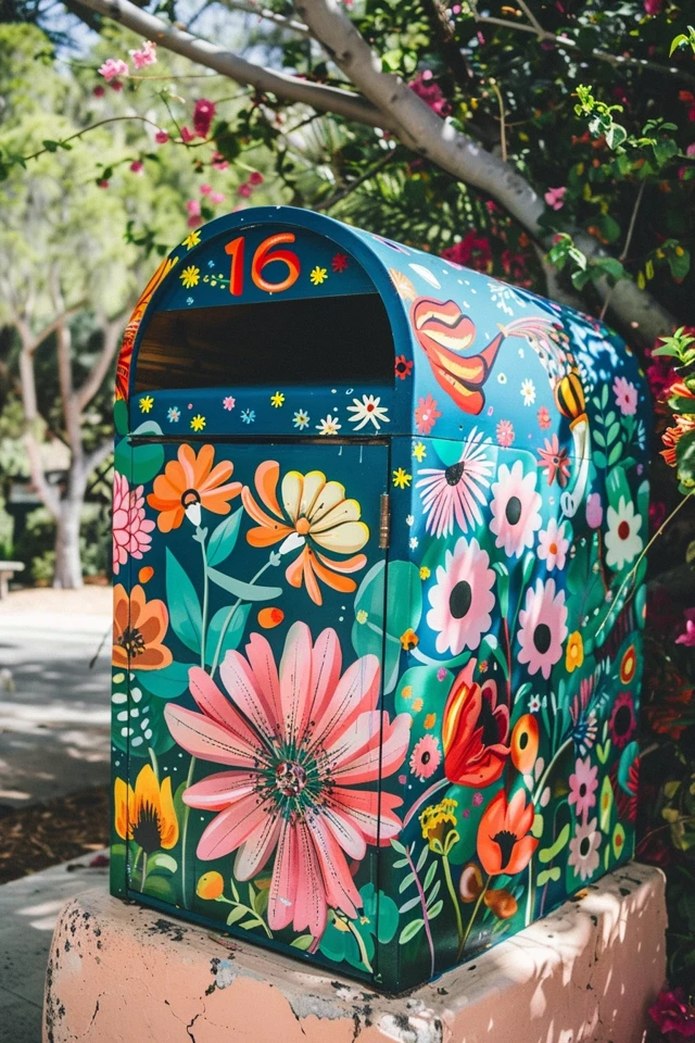 Creative Painted Mailboxes Ideas for Your Home