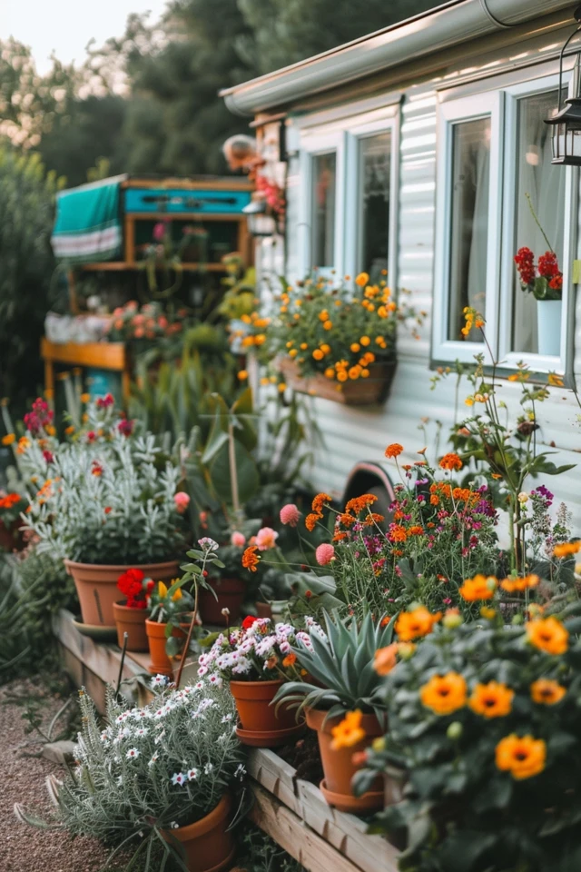 Tips for Landscaping Around a Mobile Home