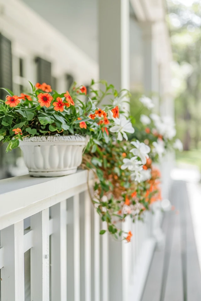 DIY Farmhouse Porch Railing Projects