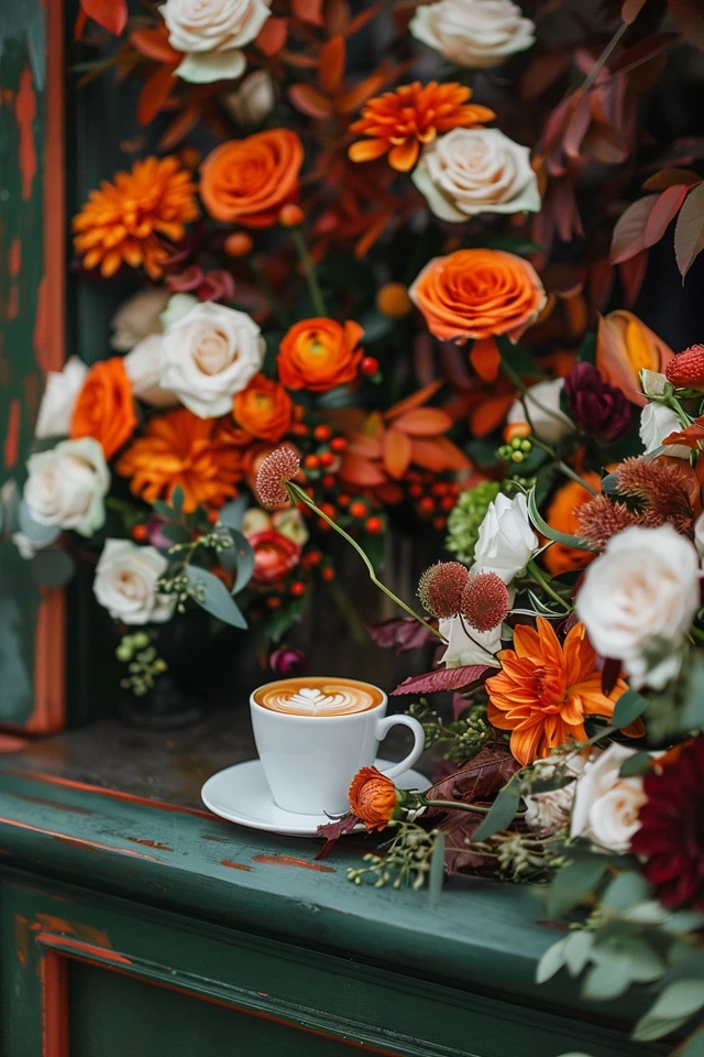 Incorporating Fall Colors and Textures