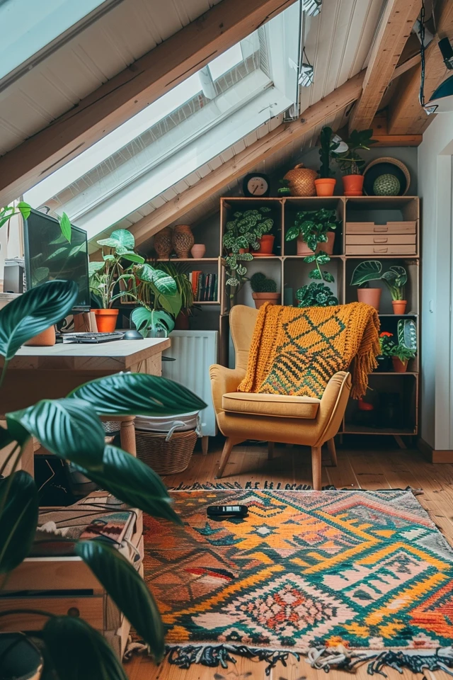 Unleash Your Creativity in an Attic Craft Room