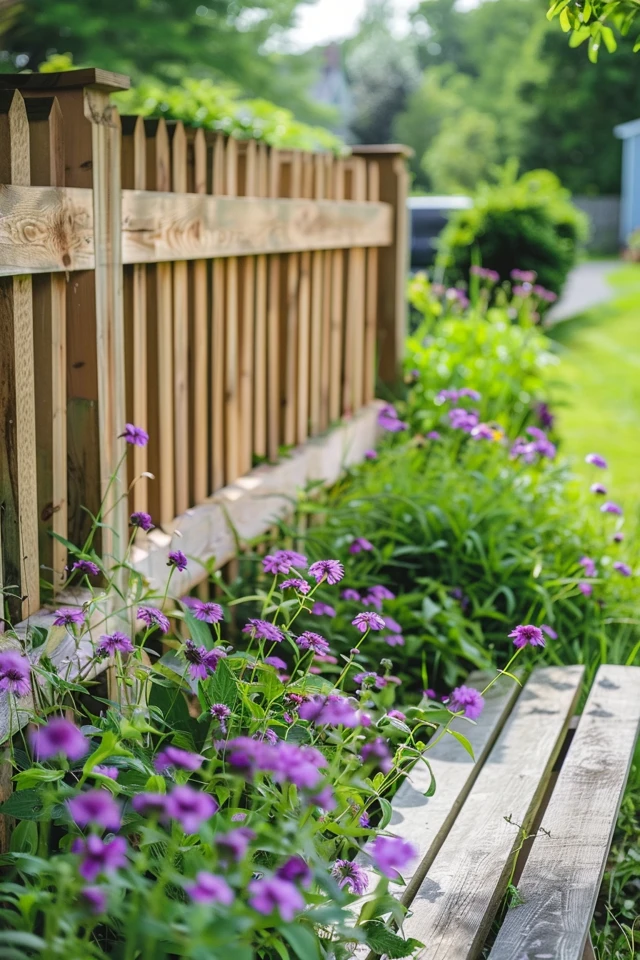 Enhance Your Corner Lot Fence with Decorative Elements