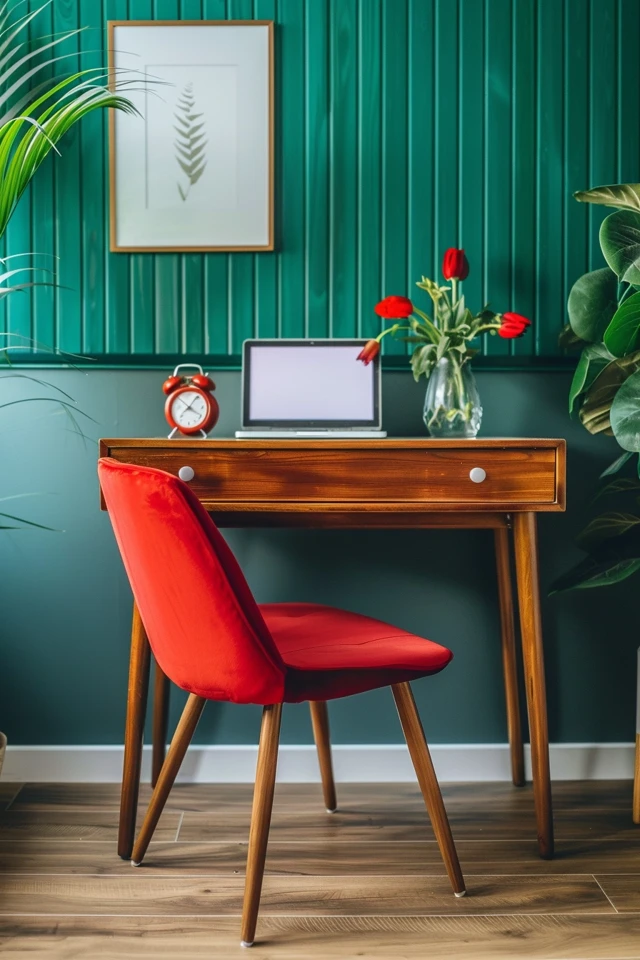 Mid-century Modern Desks: Work in Style