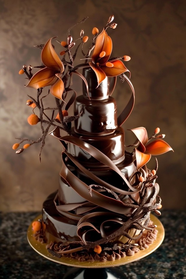 Creative Chocolate Garnish Ideas - photo 2