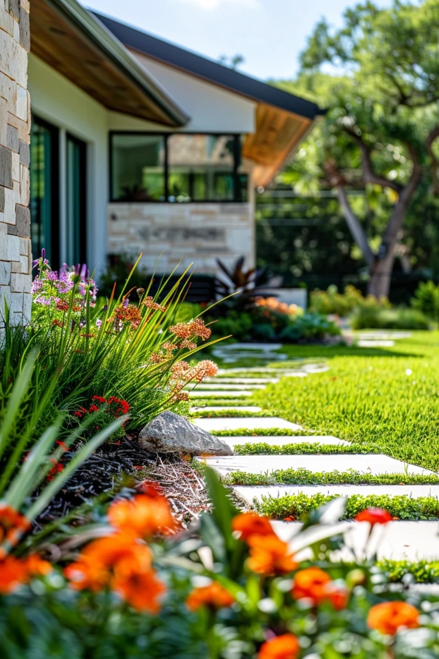 Creating a Welcoming Entrance and Using Plants as Accessories