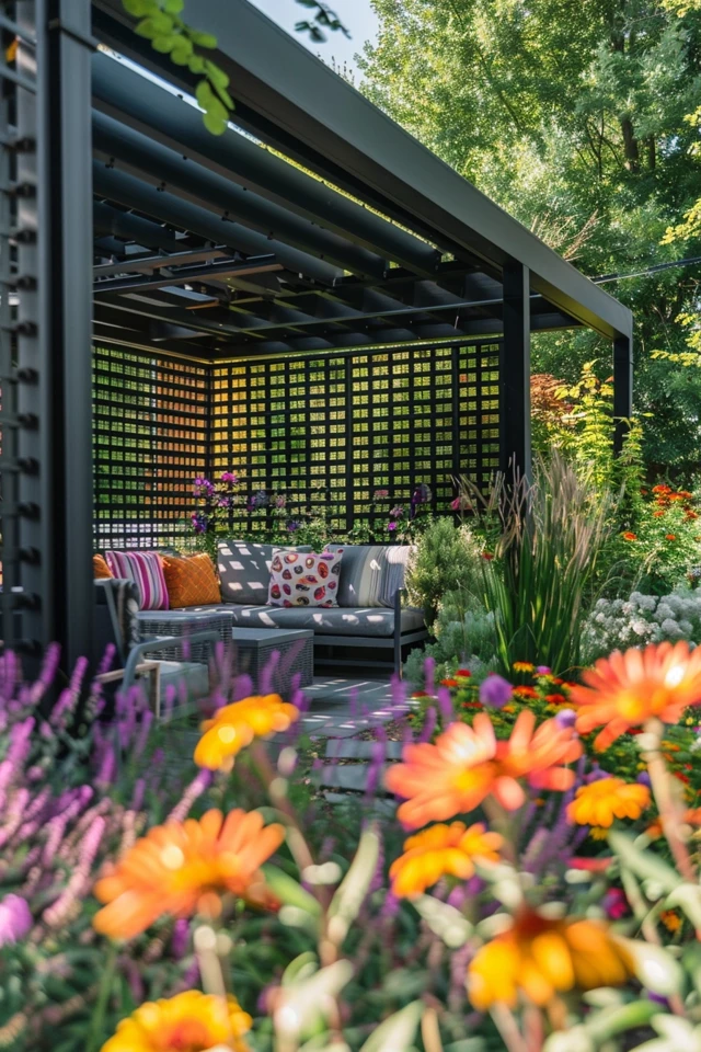 Lattice Deck Railing Ideas