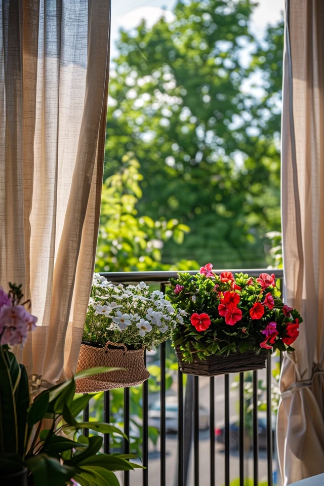 Experiment with Curtain Hanging Styles