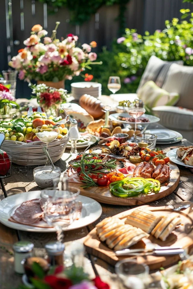 Unique Features for a Custom Outdoor Cooking Table