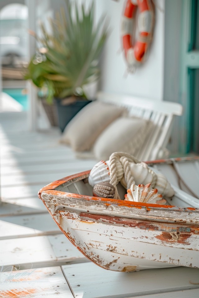 Furniture and Accents for a Coastal Retreat.