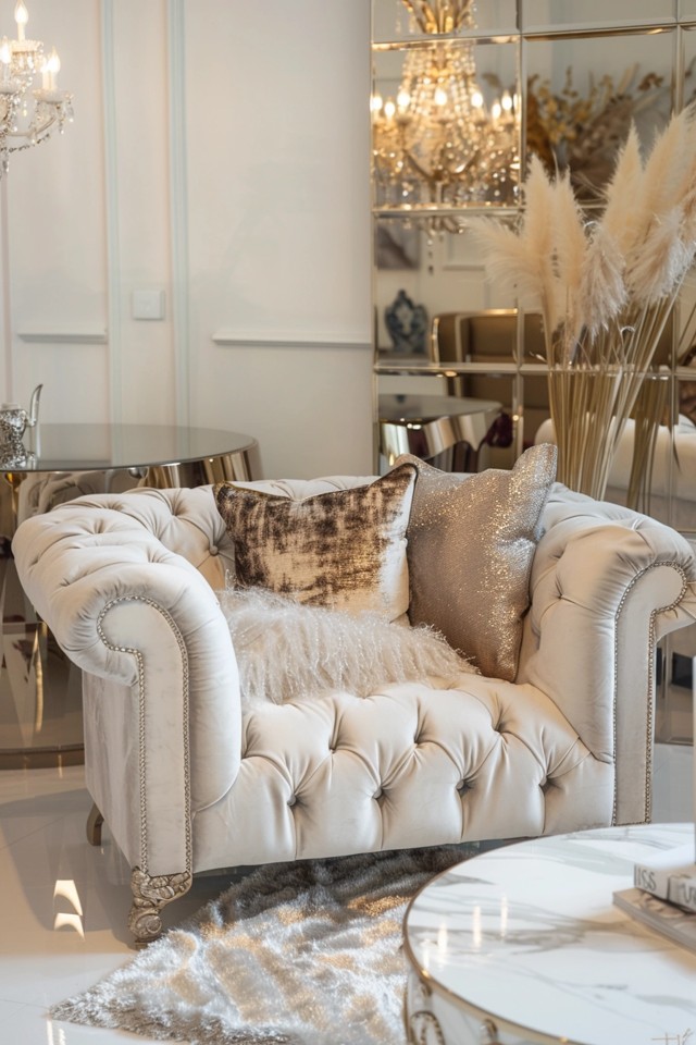 Stylish Mirrored Furniture Choices