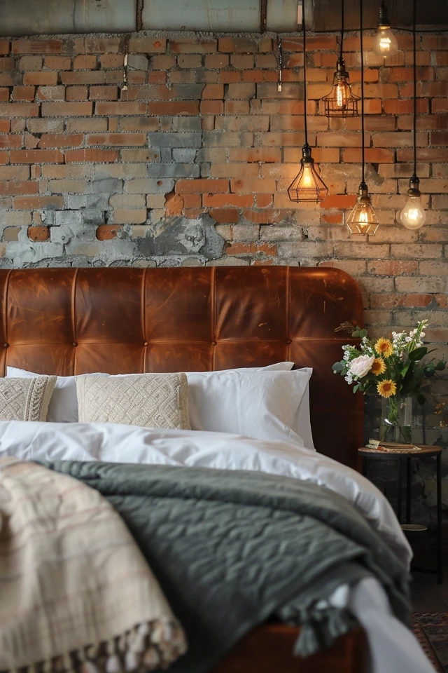Industrial Bedroom Decor and Accents