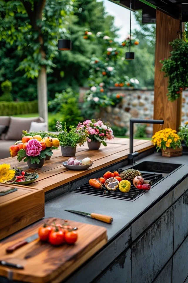 Outdoor Kitchen Layout Ideas on a Budget