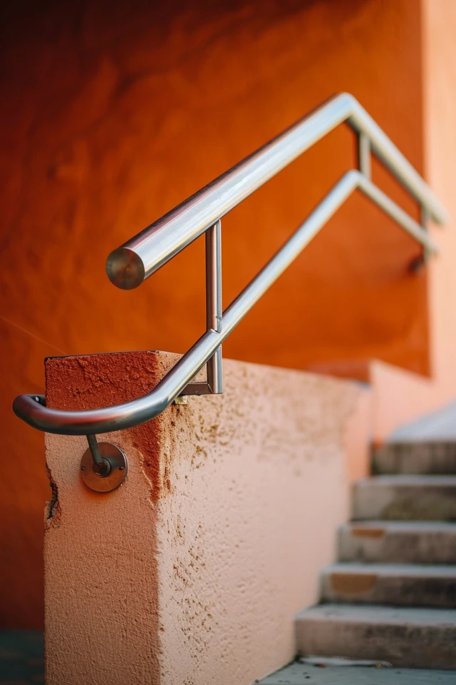 Enhancing Safety with Wall-Mounted Handrails.