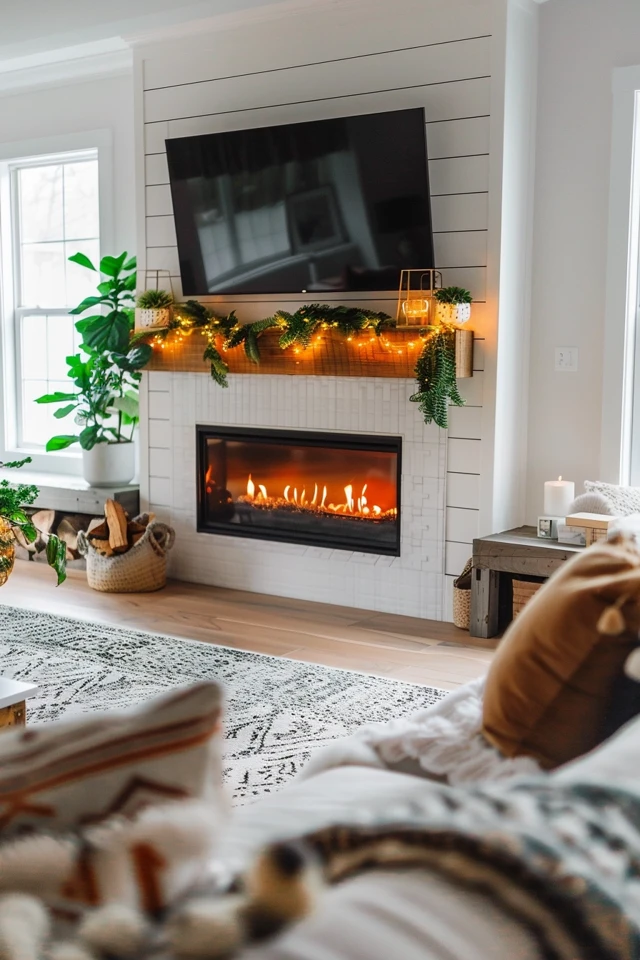Choosing the Right Electric Fireplace for Your TV Wall
