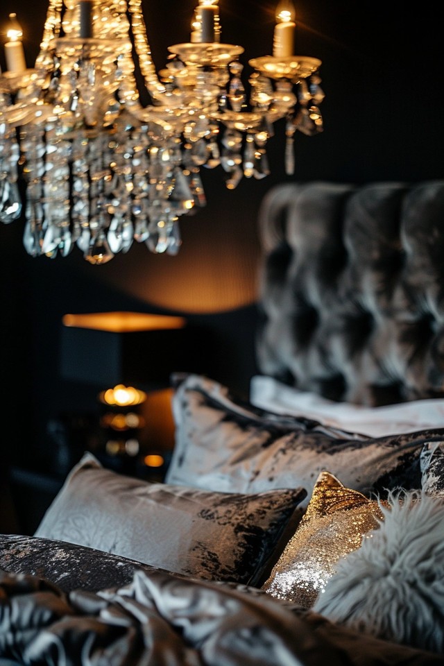 Wooden Bedroom Chandelier