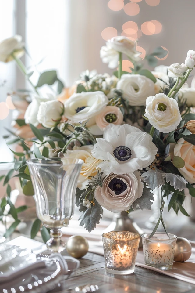 Modern and Unique Silver Centerpiece Styles