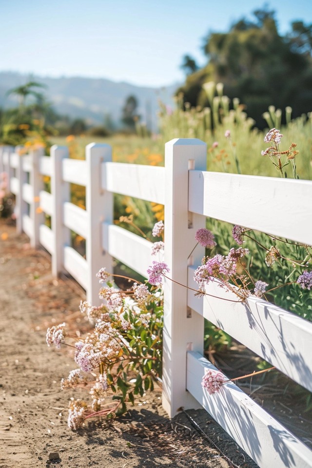 Wrought Iron-Style Fence