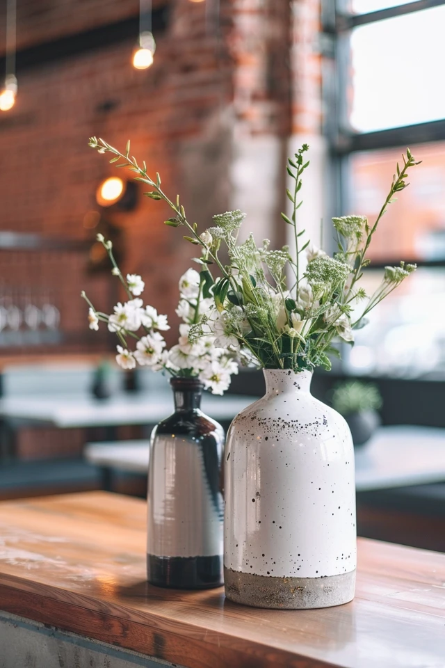 Uniquely Designed Industrial Vases by Sagebrook Home