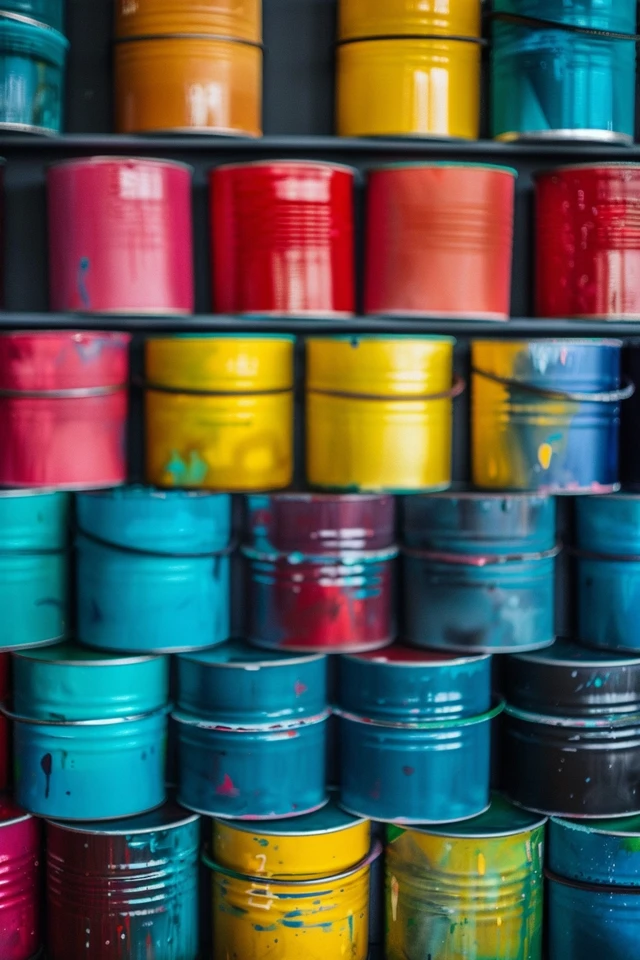 DIY Paint Can Storage Ideas