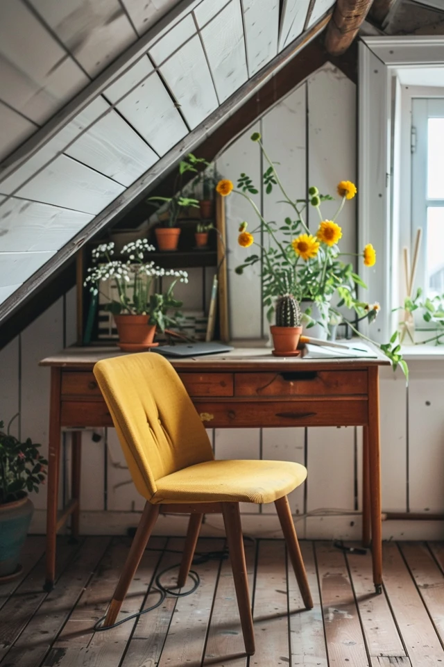 Design and Decor Tips for Attic Workstations