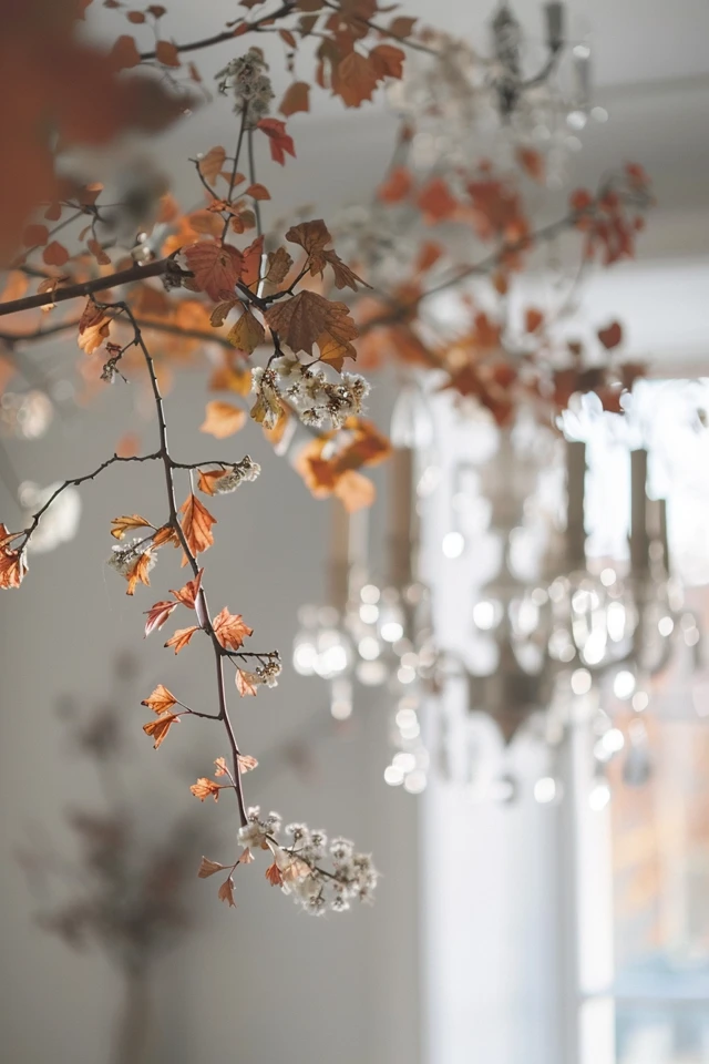Adding Greenery to Chandeliers for a Festive Look