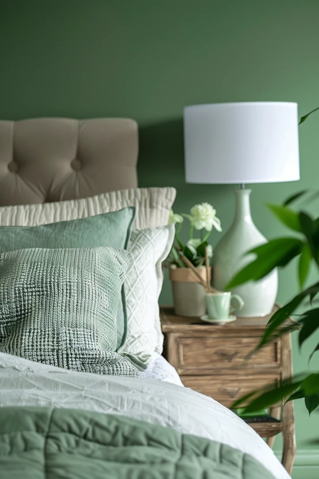 Sage Green Accents for a Serene Space