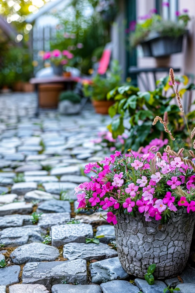 Cobblestone Patio Design Ideas Gallery
