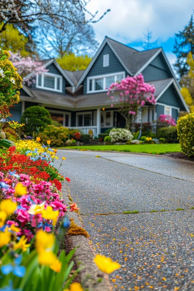 Preparing and Painting Your Driveway