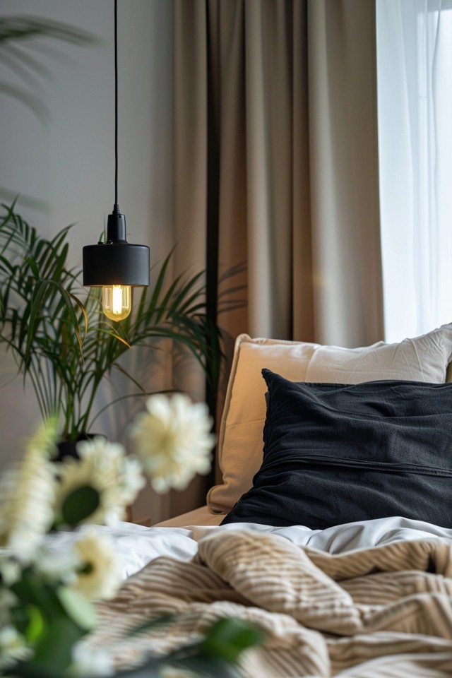 Stylish Black and Beige Color Scheme - photo 2