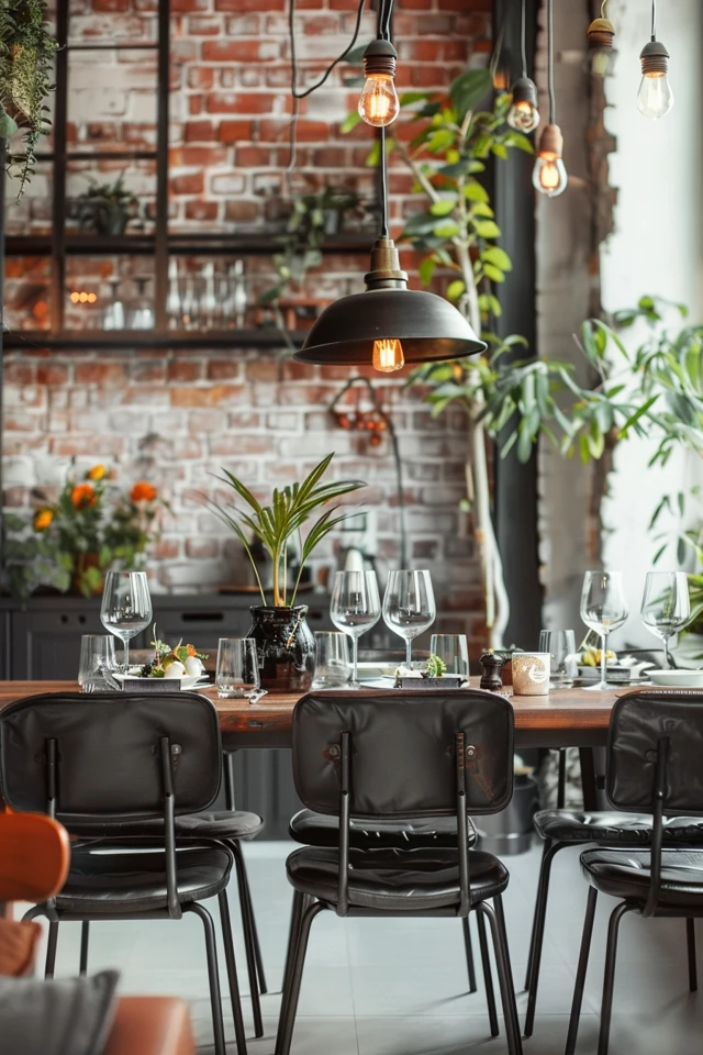 Industrial Dining Chairs: Elegant Seating
