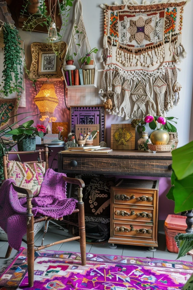 Decorating Your Bohemian Home Office