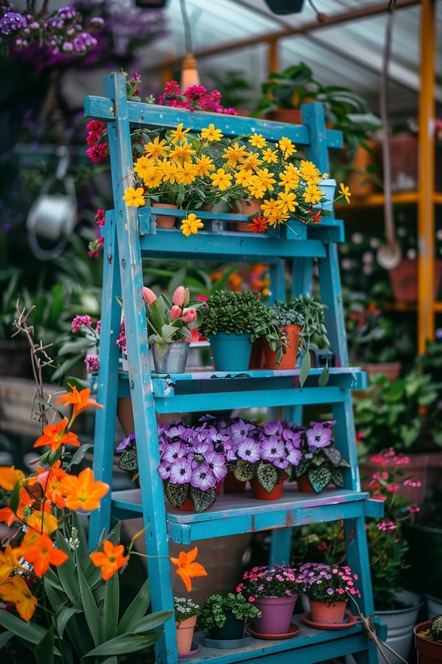 Creative Outdoor Ladder Storage Solutions