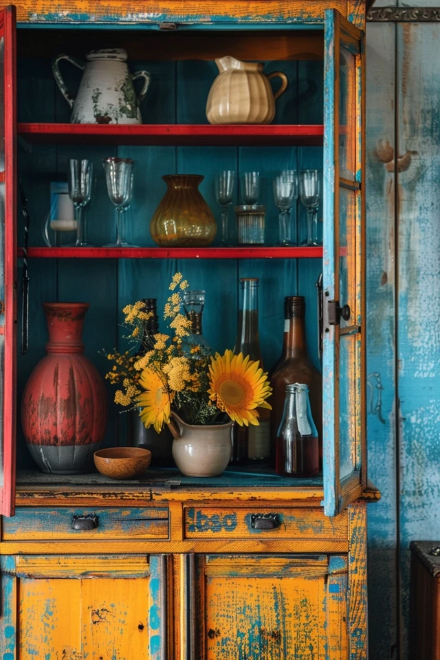 Repurposed Hutch Top Ideas for Creative Decor