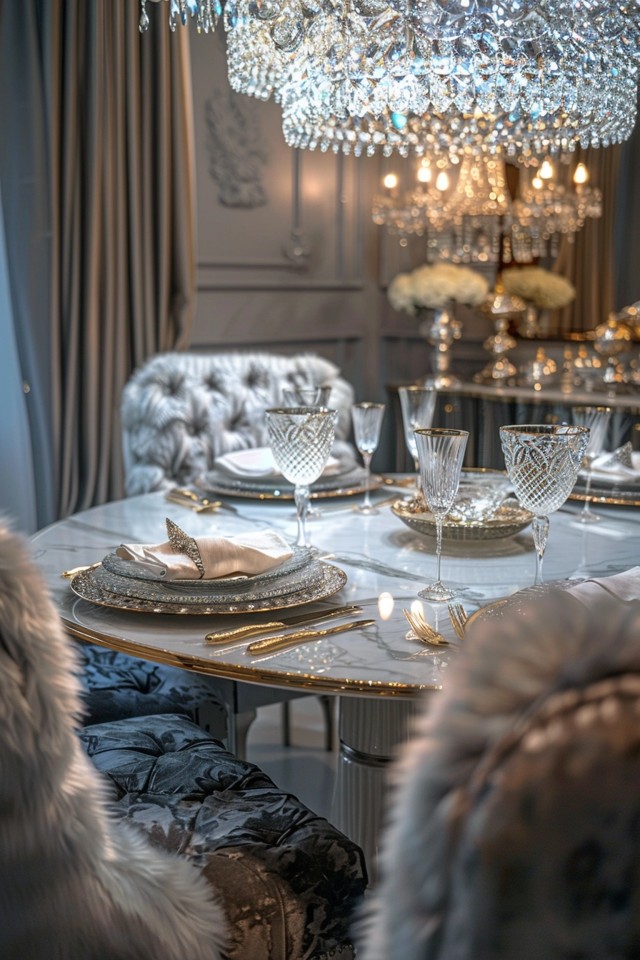 Shop Glam Crystal Pieces for Your Dining Room