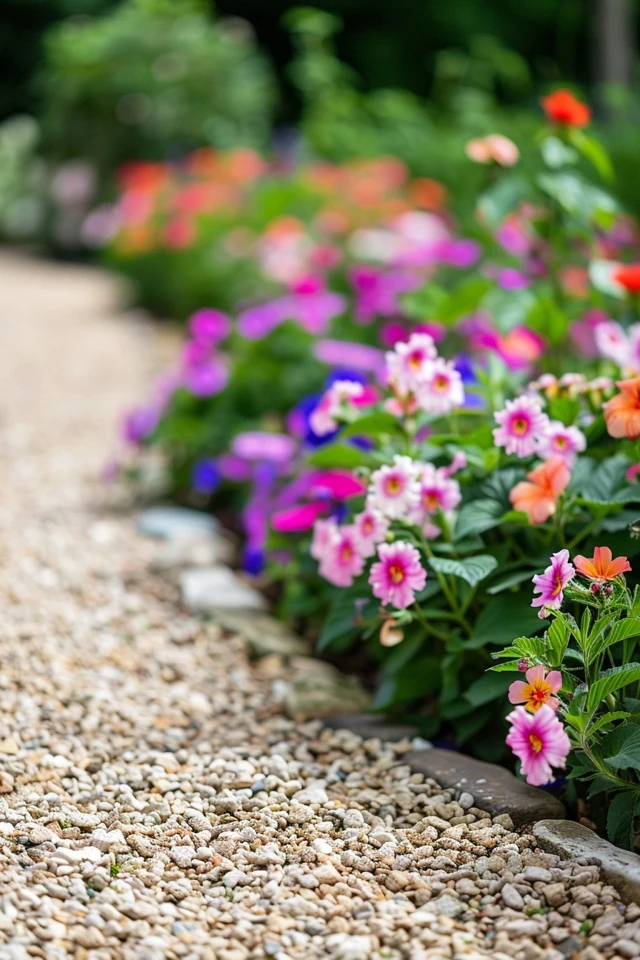 How to Create a Stunning Pea Gravel Flower Bed