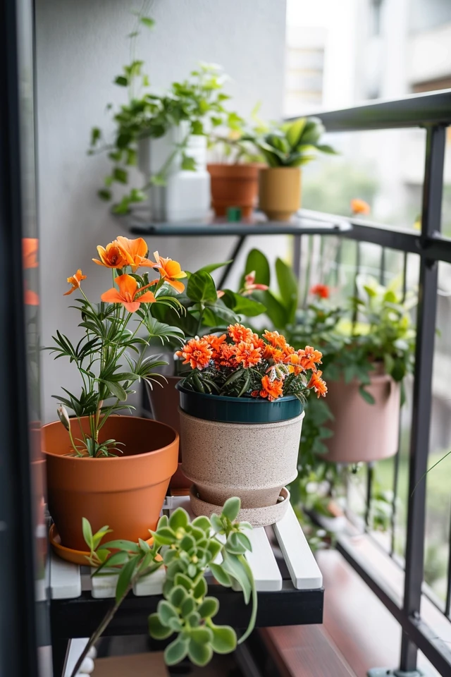 Bring Life to Your Balcony with Plants and Greenery