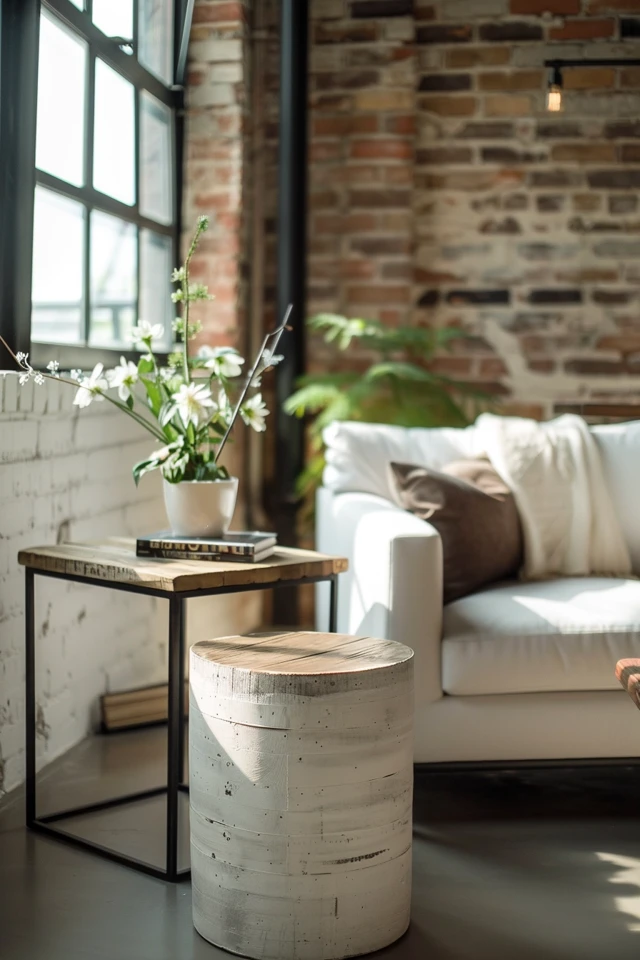 Enhancing Your Interior Style with Industrial Side Tables