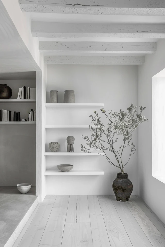 Minimalist Bookcases: Display and Storage