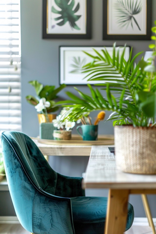 Autumn Office Makeovers: Fall Decorating Ideas