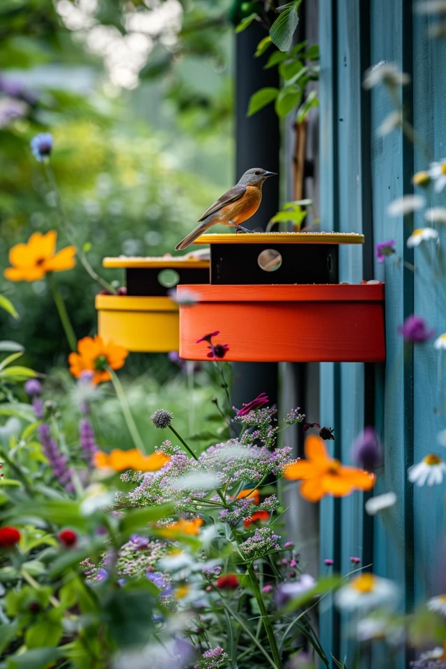 Squirrel-proof feeders