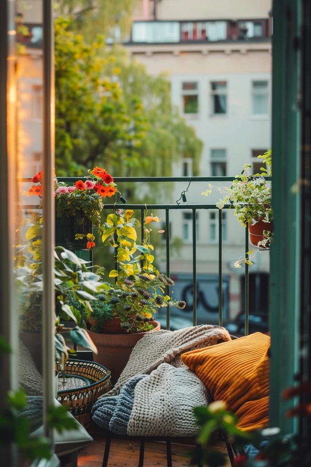 Creating a Relaxing Ambiance with Colors and Greenery