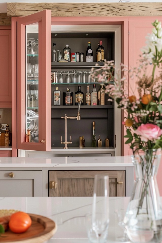 Chic Kitchen Bar Cabinet Ideas for Your Home