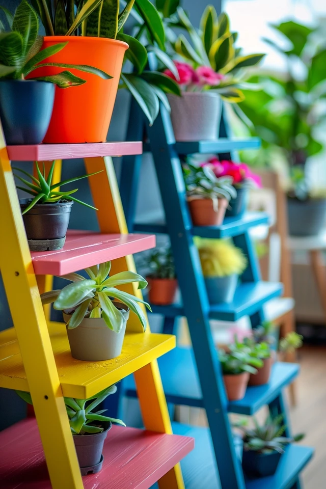 Creative Ladder Storage Ideas for Your Home