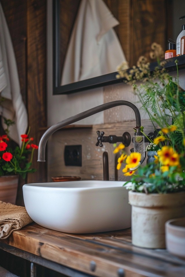Farmhouse Bathroom Decor: Rustic and Cozy